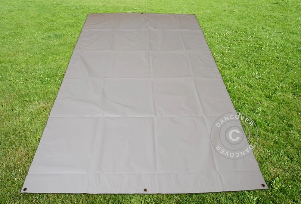 Bâche/Bâche De Sol 2,6x6,1m PVC, Gris 1 Bâche/Bâche De Sol 2,6x6,1m PVC, Gris