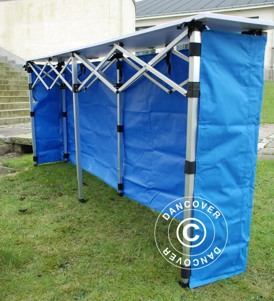 Panneau Latéral Pour Le Comptoir FleXtents PRO, 3m, Bleu 2 Panneau Latéral Pour Le Comptoir FleXtents PRO, 3m, Bleu – Image 2