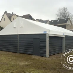 Porte En Métal Pour Hangar De Stockage Industriel Alu, 0,9x2m, Blanc -Promos Jardin Natif Magasin ac132000 04