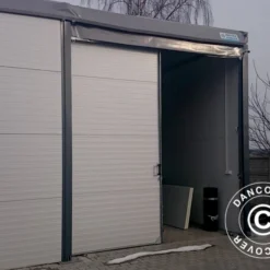 Porte Coulissante Pour Hangar De Stockage Alu, 4,70 M, Métal, Blanc 6 Porte Coulissante Pour Hangar De Stockage Alu, 4,70 M, Métal, Blanc -Promos Jardin Natif Magasin ac132210 02