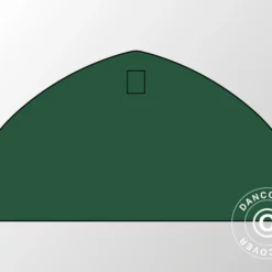 Mur D’extrémité Lisse Pour Tente De Stockage/tunnel Agricole 8x4,33m, PVC, Vert