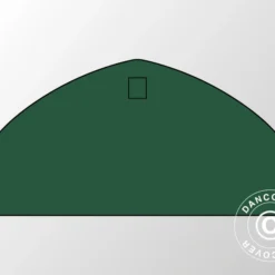 Mur D’extrémité Lisse Pour Tente De Stockage/tunnel Agricole 9x4,42m, PVC, Vert