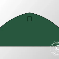 Mur D’extrémité Lisse Pour Tente De Stockage/tunnel Agricole 12x5,88m, PVC, Vert