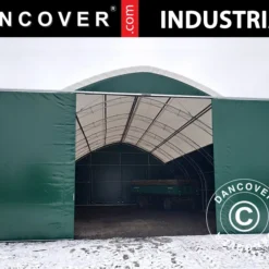 Porte Coulissante 3x3m Pour Tente De Stockage/tunnel Agricole 15m, PVC, Vert