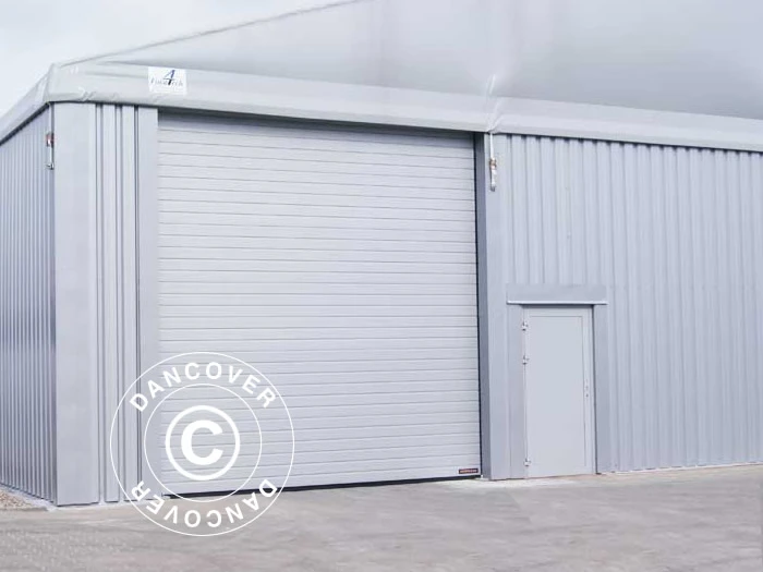 Porte Métallique Pour Hangar De Stockage Industriel Steel, 0,9x2m, Gris 2 Porte Métallique Pour Hangar De Stockage Industriel Steel, 0,9x2m, Gris – Image 2