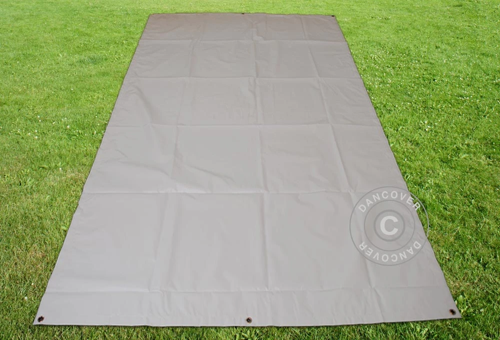 Bâche/Couverture De Sol 4,5x8,5m PVC, Gris 1 Bâche/Couverture De Sol 4,5x8,5m PVC, Gris