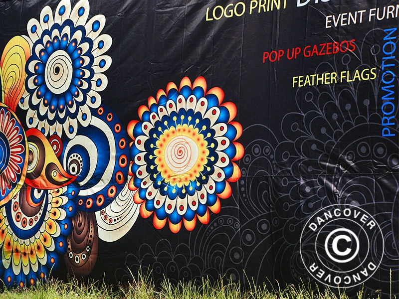 Mur Latéral Imprimé 3m Pour FleXtents PRO 3 Mur Latéral Imprimé 3m Pour FleXtents PRO – Image 3