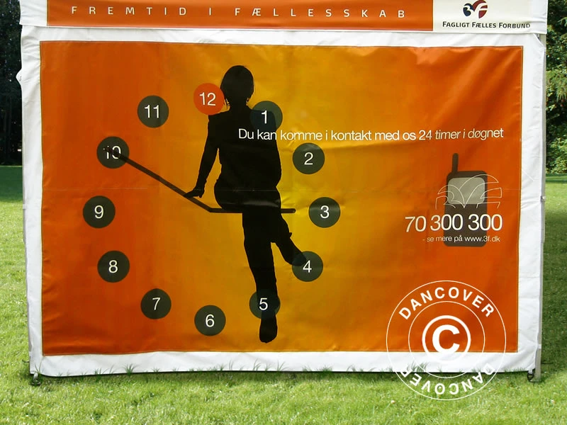 Mur Latéral Imprimé 3m Pour FleXtents PRO 8 Mur Latéral Imprimé 3m Pour FleXtents PRO – Image 8