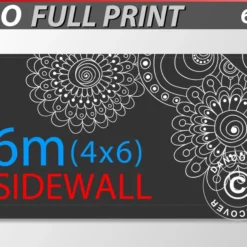 Mur Latéral Imprimé 6m Pour FleXtents PRO 4x6m