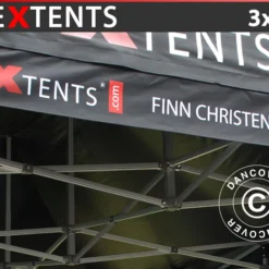 Bannière Pour Tente Pliante FleXtents®, Avec Impression 3x0,2m