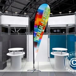 Drapeau Publicitaire, Grande Larme -Promos Jardin Natif Magasin ev21132 05