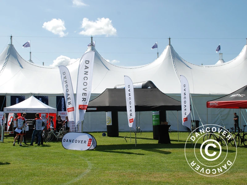 Drapeau Publicitaire, Forme De Plume, Grand 4 Drapeau Publicitaire, Forme De Plume, Grand – Image 4