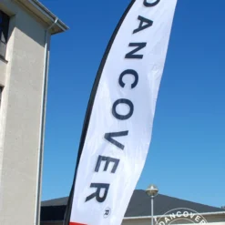 Drapeau Publicitaire, Forme De Plume, Grand 26 Drapeau Publicitaire, Forme De Plume, Grand -Promos Jardin Natif Magasin ev21232 01