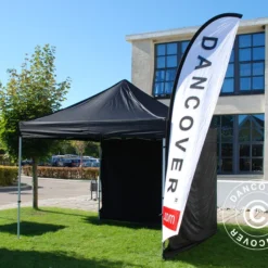 Drapeau Publicitaire, Forme De Plume, Grand 27 Drapeau Publicitaire, Forme De Plume, Grand -Promos Jardin Natif Magasin ev21232 02