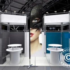 Drapeau Publicitaire, Forme De Plume, Grand 28 Drapeau Publicitaire, Forme De Plume, Grand -Promos Jardin Natif Magasin ev21232 022