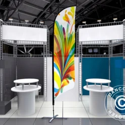 Drapeau Publicitaire, Forme De Plume, Grand 29 Drapeau Publicitaire, Forme De Plume, Grand -Promos Jardin Natif Magasin ev21232 023