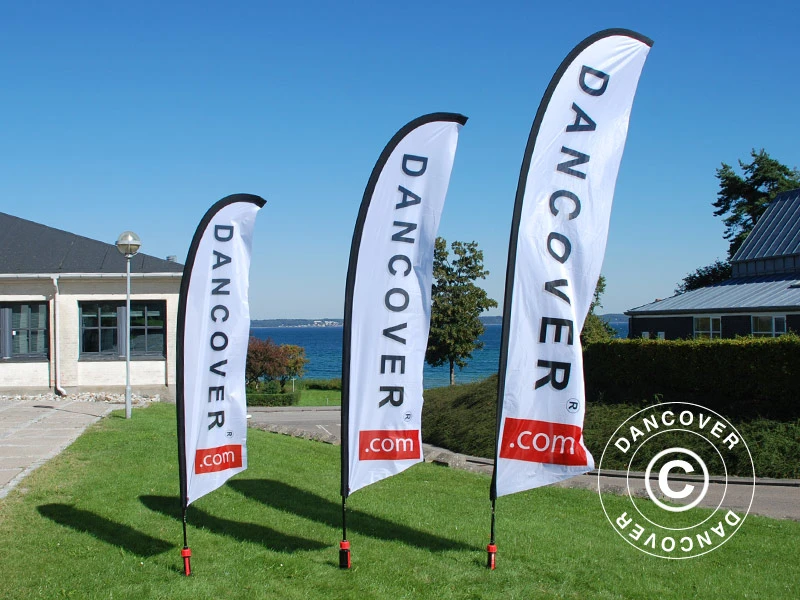 Drapeau Publicitaire, Forme De Plume, Grand 13 Drapeau Publicitaire, Forme De Plume, Grand – Image 13