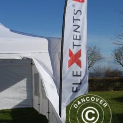 Drapeau Publicitaire, Forme De Plume, Grand 32 Drapeau Publicitaire, Forme De Plume, Grand -Promos Jardin Natif Magasin ev21232 06