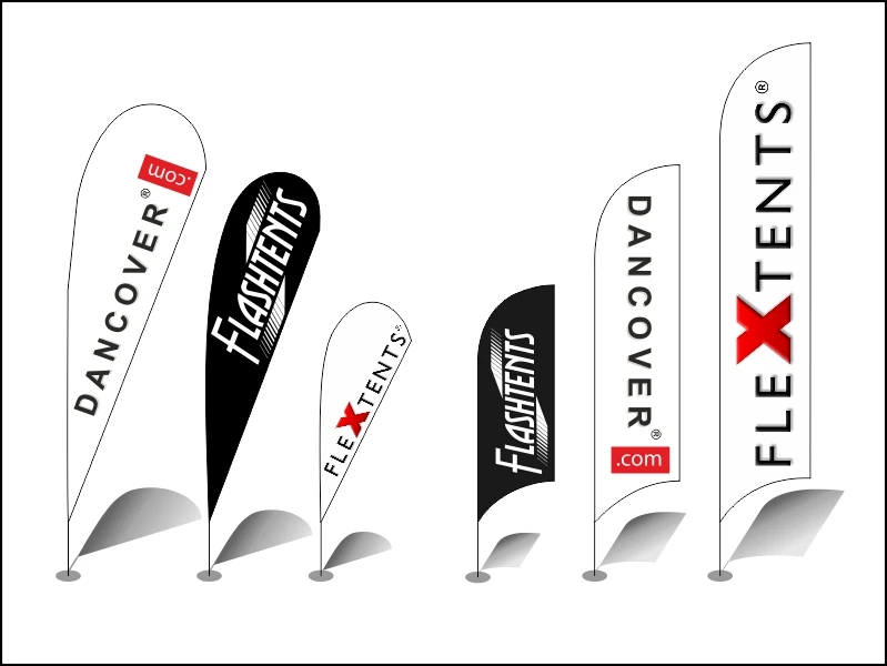 Drapeau Publicitaire, Forme De Plume, Grand 16 Drapeau Publicitaire, Forme De Plume, Grand – Image 16