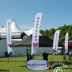 Drapeau Publicitaire, Forme De Plume, Grand 35 Drapeau Publicitaire, Forme De Plume, Grand -Promos Jardin Natif Magasin ev21232 10