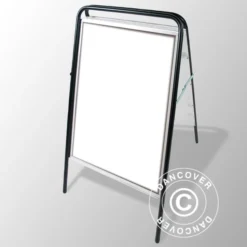 Stop-trottoir, 58x92cm, Noir