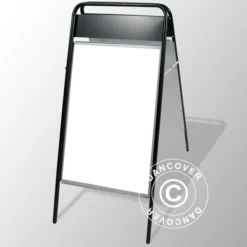 Stop-trottoir, 58x111cm, Noir