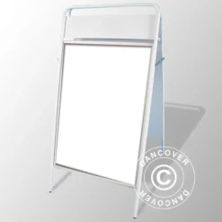 Stop-trottoir, 78x145cm, Blanc