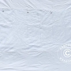 Tente Pliante FleXtents® PRO, Tente Médicale Et D’urgence, 3x6m, Rouge/Blanc, 6 Parois Latérales Incluses -Promos Jardin Natif Magasin ft04039 02