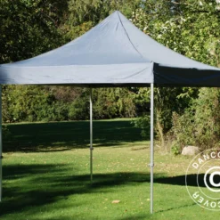 Tente Pliante FleXtents PRO 3x3m Gris -Promos Jardin Natif Magasin ft04048 02