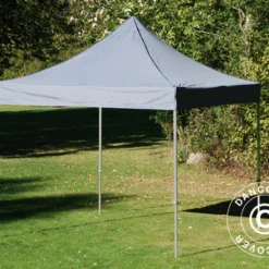 Tente Pliante FleXtents PRO 3x3m Gris -Promos Jardin Natif Magasin ft04048 03