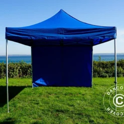 Tente Pliante FleXtents PRO 3x3m Bleu, Avec 4 Cotés 23 Tente Pliante FleXtents PRO 3x3m Bleu, Avec 4 Cotés -Promos Jardin Natif Magasin ft04051 017