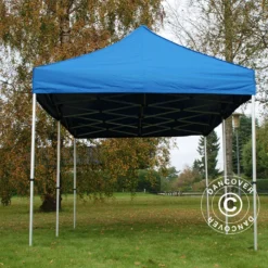 Tente Pliante FleXtents Xtreme 50 3x6m Bleu 12 Tente Pliante FleXtents Xtreme 50 3x6m Bleu -Promos Jardin Natif Magasin ft04062 1
