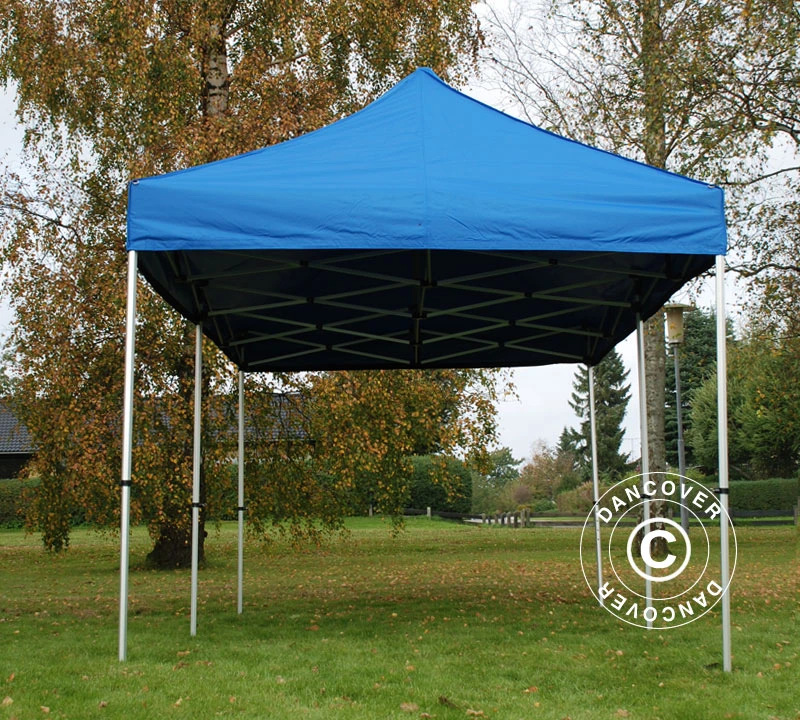 Tente Pliante FleXtents Xtreme 50 3x6m Bleu, Avec 6 Cotés 4 Tente Pliante FleXtents Xtreme 50 3x6m Bleu, Avec 6 Cotés – Image 4
