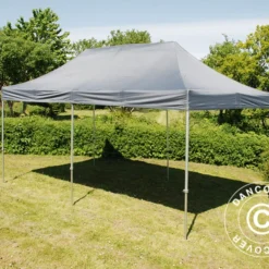 Tente Pliante FleXtents PRO 3x6m Gris -Promos Jardin Natif Magasin ft04073 0019