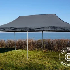 Tente Pliante FleXtents PRO 3x6m Gris -Promos Jardin Natif Magasin ft04073 02