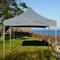 Tente Pliante FleXtents PRO 3x6m Gris -Promos Jardin Natif Magasin ft04073 04