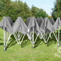 Tente Pliante FleXtents PRO 3x6m Gris -Promos Jardin Natif Magasin ft04073 62