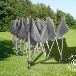 Tente Pliante FleXtents PRO 3x6m Gris -Promos Jardin Natif Magasin ft04073 63