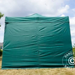 Tente Pliante FleXtents PRO 3x3m Vert, Avec 4 Cotés -Promos Jardin Natif Magasin ft04078 02