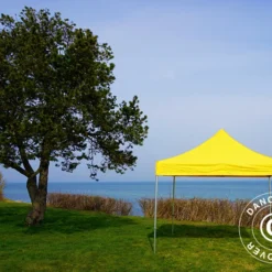 Tente Pliante FleXtents PRO 3x3m Jaune -Promos Jardin Natif Magasin ft04126 11