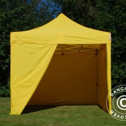 Tente Pliante FleXtents PRO 3x3m Jaune, Avec 4 Cotés 29 Tente Pliante FleXtents PRO 3x3m Jaune, Avec 4 Cotés -Promos Jardin Natif Magasin ft04130 09
