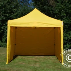 Tente Pliante FleXtents PRO 3x3m Jaune, Avec 4 Cotés 33 Tente Pliante FleXtents PRO 3x3m Jaune, Avec 4 Cotés -Promos Jardin Natif Magasin ft04130 13