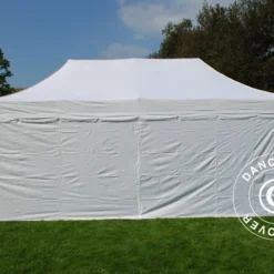 Tente Pliante FleXtents PRO "Peaked" 3x6m Blanc, Avec 6 Cotés 18 Tente Pliante FleXtents PRO "Peaked" 3x6m Blanc, Avec 6 Cotés -Promos Jardin Natif Magasin ft04137 014