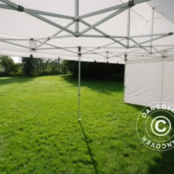 Tente Pliante FleXtents PRO "Peaked" 3x6m Blanc, Avec 6 Cotés 21 Tente Pliante FleXtents PRO "Peaked" 3x6m Blanc, Avec 6 Cotés -Promos Jardin Natif Magasin ft04137 025