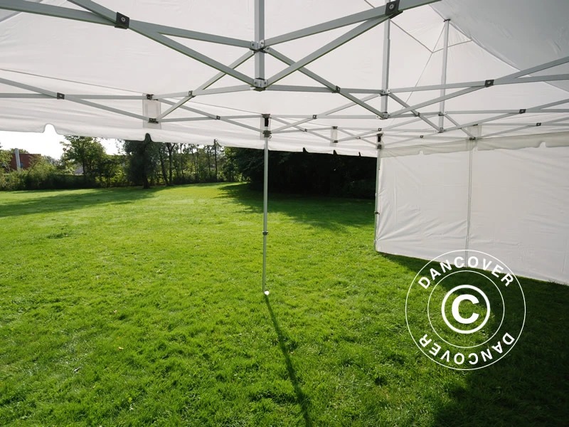 Tente Pliante FleXtents PRO "Peaked" 3x6m Blanc, Avec 6 Cotés 8 Tente Pliante FleXtents PRO "Peaked" 3x6m Blanc, Avec 6 Cotés – Image 8