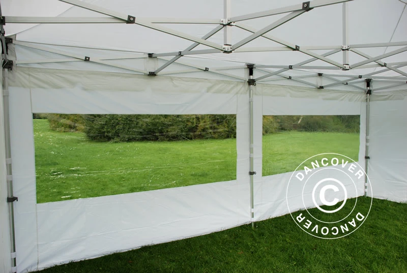 Tente Pliante FleXtents PRO "Peaked" 3x6m Blanc, Avec 6 Cotés 10 Tente Pliante FleXtents PRO "Peaked" 3x6m Blanc, Avec 6 Cotés – Image 10