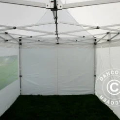 Tente Pliante FleXtents PRO "Peaked" 3x6m Blanc, Avec 6 Cotés 24 Tente Pliante FleXtents PRO "Peaked" 3x6m Blanc, Avec 6 Cotés -Promos Jardin Natif Magasin ft04137 028