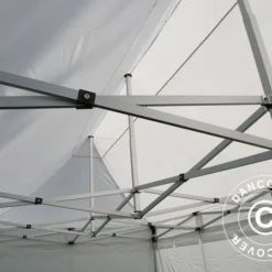 Tente Pliante FleXtents PRO "Peaked" 3x6m Blanc, Avec 6 Cotés 25 Tente Pliante FleXtents PRO "Peaked" 3x6m Blanc, Avec 6 Cotés -Promos Jardin Natif Magasin ft04137 029