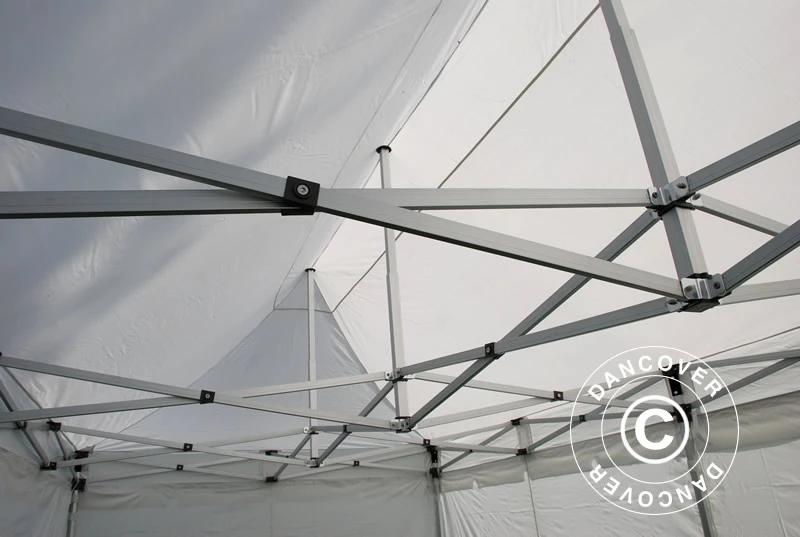 Tente Pliante FleXtents PRO "Peaked" 3x6m Blanc, Avec 6 Cotés 12 Tente Pliante FleXtents PRO "Peaked" 3x6m Blanc, Avec 6 Cotés – Image 12