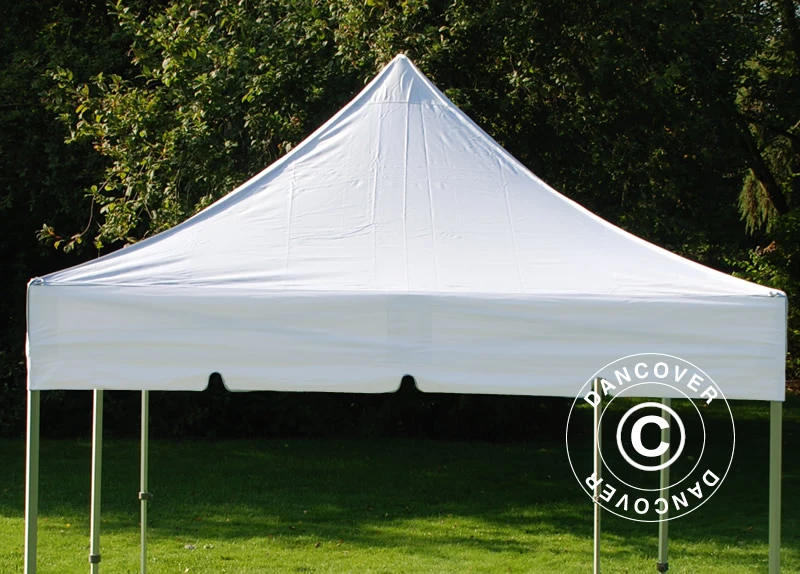 Tente Pliante FleXtents PRO "Peaked" 3x6m Blanc, Avec 6 Cotés 13 Tente Pliante FleXtents PRO "Peaked" 3x6m Blanc, Avec 6 Cotés – Image 13